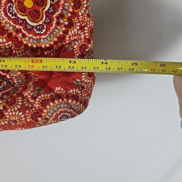 Vera Bradley Alice Shoulder Bag in Paprika Kisslock Clasp Closure - Picture 9 of 9